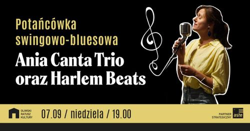 Potańcówka swingowo-bluesowa z Anią Canta i Harlem Beats