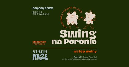 Swing na Peronie | potańcówka z muzyką na żywo